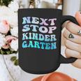 Next Stop Kindergarten Groovy Graduation Last Day Of School Graphic Print Coffee Mug