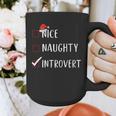 Nice Naughty Introvert List Christmas Introvert Graphic Print Coffee Mug Nice Naughty Introvert List Christmas Introvert Graphic Print Coffee Mug