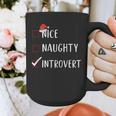 Nice Naughty Introvert List Christmas Introvert Graphic Print Coffee Mug Nice Naughty Introvert List Christmas Introvert Graphic Print Coffee Mug