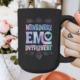 Nonbinary Emo Introvert Pride Trendy Mystic Teen Goth Style Graphic Print Coffee Mug