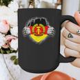 Nostalgia Chest Flag GDR Graphic Print Coffee Mug