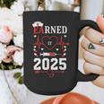 Nurse Earned It 2025 Nurse Graduation RN LPN Class Of 2025 Graphic Print Coffee Mug