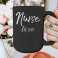 Nurse Est 2018 Shirt Cute Nursing School Graduation Graphic Print Coffee Mug