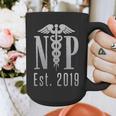 Nurse Practitioner Graduation Caduceus NP Degree 2019 Graphic Print Coffee Mug