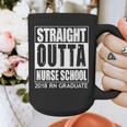 Nurse School 2018 RN Graduation Nursing Graduate Shirt Graphic Print Coffee Mug