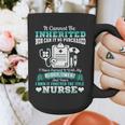 Nursing School Graduation Inherited RN LPN Nurse Grad 2021 Graphic Print Coffee Mug