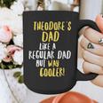 Theodore's Dad Text Men Boys Graphic Print Coffee Mug