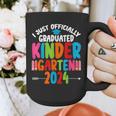 I Officially Graduated Kindergarten Graduation 2024 Graphic Print Coffee Mug