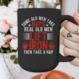 Old Men Gag Workout Gym Fitness Exercise Weightlifting Dad Graphic Print Coffee Mug