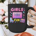 Old School Memory Girls Just Wanna Have Fun Artwork Graphic Print Coffee Mug Old School Memory Girls Just Wanna Have Fun Artwork Graphic Print Coffee Mug