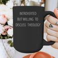 Theology Introvert Reformed Christian Bible Scripture Graphic Print Coffee Mug Theology Introvert Reformed Christian Bible Scripture Graphic Print Coffee Mug