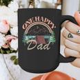 One Happy Dad First Birthday Camping Matching Family Party Graphic Print Coffee Mug