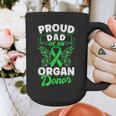Organ Donation Green Ribbon Proud Dad Of An Organ Donor Graphic Print Coffee Mug