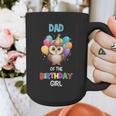 Owl Dad Birthday Party Dad Of The Birthday Girl Owl Graphic Print Coffee Mug