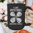 I Like Oysters And Maybe Three People Saying Introvert Graphic Print Coffee Mug I Like Oysters And Maybe Three People Saying Introvert Graphic Print Coffee Mug