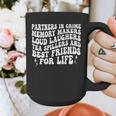 Partners In Crime Memory Makers Loud Laughers Tea On Back Graphic Print Coffee Mug