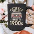 Patience Please I'm From The 1900s Cassette Graphic Print Coffee Mug