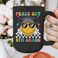 Peace Out 5th Grade Graduation Last Day Of School Graphic Print Coffee Mug
