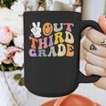 Peace Out Third 3rd Grade Graduation Graduate Class Of 2025 Graphic Print Coffee Mug