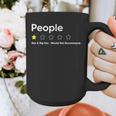 People One Star Not A Big FanWould Not Recommend Introverts Graphic Print Coffee Mug People One Star Not A Big FanWould Not Recommend Introverts Graphic Print Coffee Mug