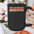 Personal Christmas Retro Vintage Graduation Yoga Instructor Job Title Profession Birthday Worker Graphic Print Coffee Mug