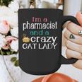 Pharmacist Cat Lady PharmD Women Graduation Graphic Print Coffee Mug