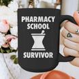 Pharmacy School Survivor PharmD Graduation T-Shirt Graphic Print Coffee Mug