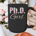 PhD Girl Doctorate Degree Graduation Women Her Psychology Graphic Print Coffee Mug
