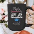 PhD Survivor 2018 Tshirt For PhD Graduates Graduation Gift Graphic Print Coffee Mug