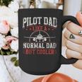 Pilot Dad Like A Normal Dad But Cooler Plane Aviator Pilot Graphic Print Coffee Mug Pilot Dad Like A Normal Dad But Cooler Plane Aviator Pilot Graphic Print Coffee Mug