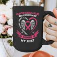 Pink In Memory Of Loving Aunt Breast Cancer Memorial Graphic Print Coffee Mug Pink In Memory Of Loving Aunt Breast Cancer Memorial Graphic Print Coffee Mug