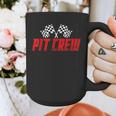 Pit Crew Family Racing Birthday Race Car For Dad Mom Kids Graphic Print Coffee Mug