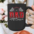 Pit Crew Race Car Racing Dad Family Birthday Party Graphic Print Coffee Mug