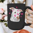 Pitbull Love Pitbull Moms Dads Graphic Print Coffee Mug