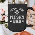 Pitsky Dog Dad World's Best Pitsky Daddy Men Women Girls Kids Graphic Print Coffee Mug
