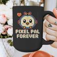 Pixel Art Pet Y2K Retro Vintage Digital Nostalgia Y2K Tech Graphic Print Coffee Mug