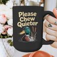 Please Chew Quieter Introvert Duck Lover Graphic Print Coffee Mug Please Chew Quieter Introvert Duck Lover Graphic Print Coffee Mug