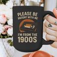 Please Be Patient I'm From The 1900s – Vintage Tape Graphic Print Coffee Mug