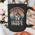 Please Be Patient With Me I'm From The 1900s Cat Graphic Print Coffee Mug Please Be Patient With Me I'm From The 1900s Cat Graphic Print Coffee Mug