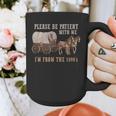 PLEASE BE PATIENT WITH ME I'M FROM THE 1900s Clever Graphic Print Coffee Mug PLEASE BE PATIENT WITH ME I'M FROM THE 1900s Clever Graphic Print Coffee Mug