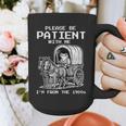 Please Be Patient With Me I'm From The 1900s Frog Graphic Print Coffee Mug