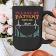 Please Be Patient With Me I'm From The 1900s Heart Beat Graphic Print Coffee Mug