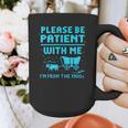 Please Be Patient With Me I'm From The 1900s Pixel Wagon Graphic Print Coffee Mug