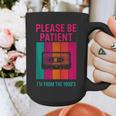 Please Be Patient I'm From The 1900s Retro Cassette Tape Graphic Print Coffee Mug