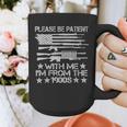Please Be Patient With Me I'm From The 1900s USA Flag Guns Graphic Print Coffee Mug