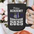 Police Academy Survivor 2025 Graduation Police School Graphic Print Coffee Mug