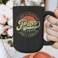 Pops Like a Grandpa Only Cooler Vintage Retro Pops Dad Graphic Print Coffee Mug Pops Like a Grandpa Only Cooler Vintage Retro Pops Dad Graphic Print Coffee Mug