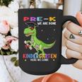 Pre k Graduation We Are Done Class 2023 Pre-k Dinosaur Boys Graphic Print Coffee Mug