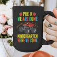Pre-K Graduation Monster Truck Kindergarten Here We Come Graphic Print Coffee Mug