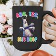 Preschool Graduate Shirt ABC 123 Mic Drop Llama Graduation Graphic Print Coffee Mug